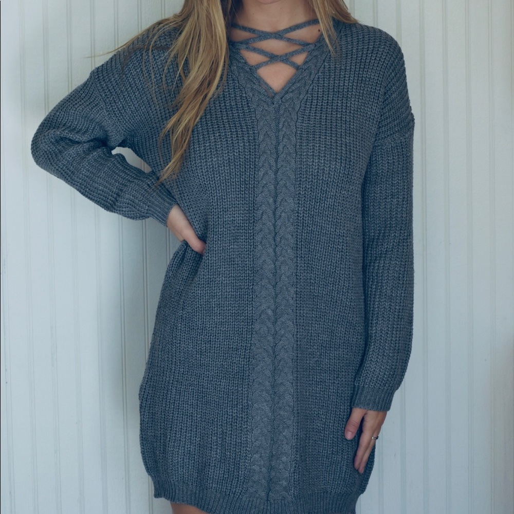 Sweater dress